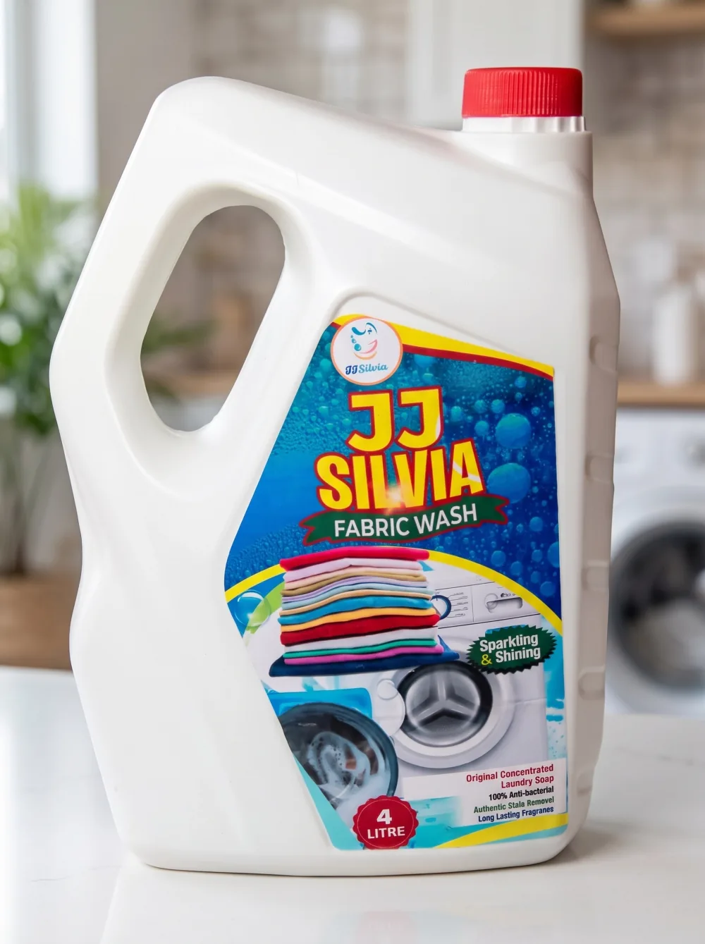 JJ SILVIA FABRIC WASH (4L)